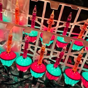 2 Sets Noma Bubble Lites Christmas Lights w/ Boxes Nostalgia Series